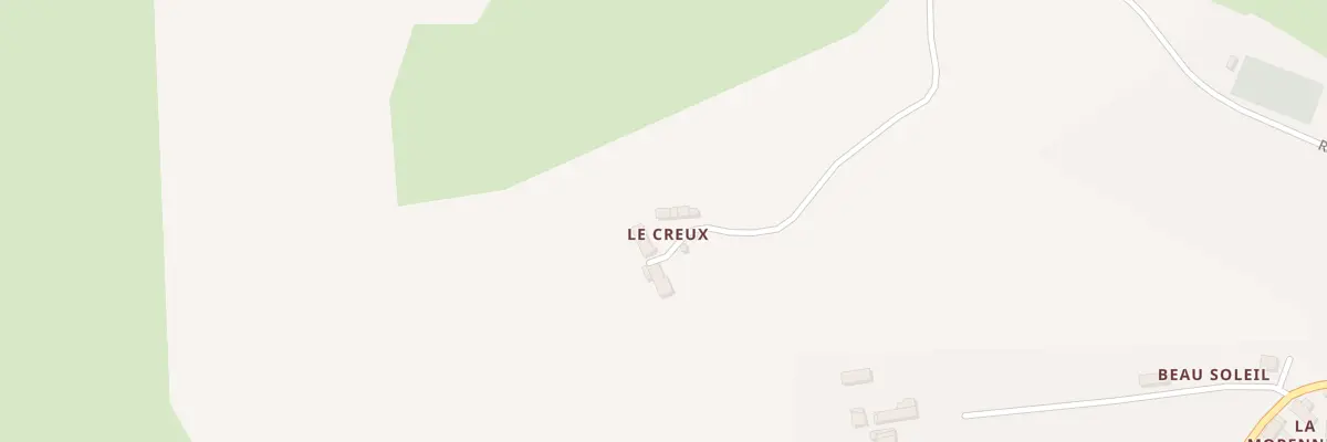 Plan du 4 Le Creux à Colombiers-du-Plessis