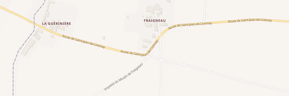 Plan du 7C Fraignau à Saint-Cyr-du-Doret
