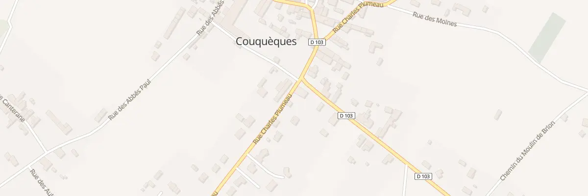Plan du 1 Rue du Onze Novembre à Couquèques