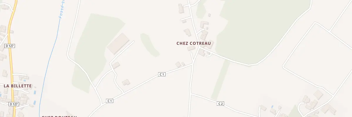 Plan du 39 Rue de chez Cotreau à Corme-Écluse