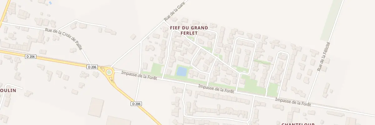 Plan du 7 Rue des Cormorans à Ferrières
