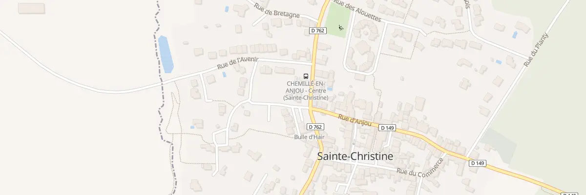 Plan du 2 Rue de l’Ilereau (Christine) à Chemillé-en-Anjou