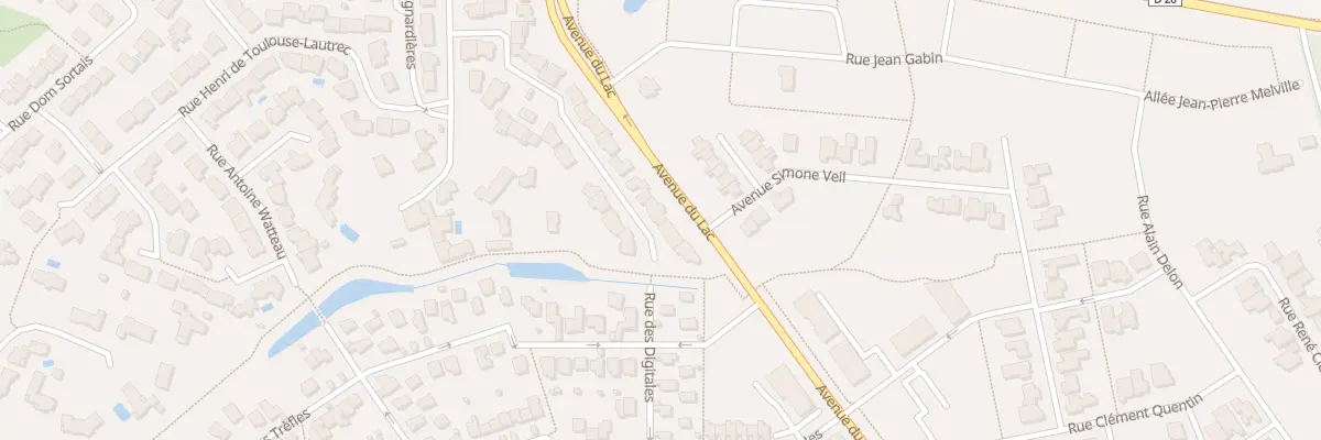 Plan du 23B Rue Marie Laurencin à Cholet