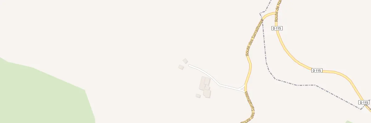 Plan du 2 Imp des Pins à Charre