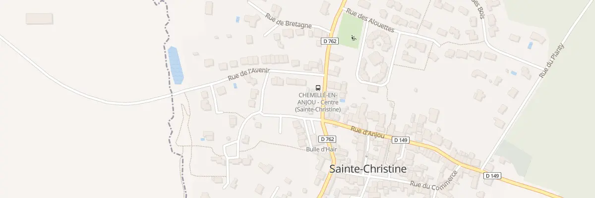Plan du 4 Rue de l’Ilereau (Christine) à Chemillé-en-Anjou