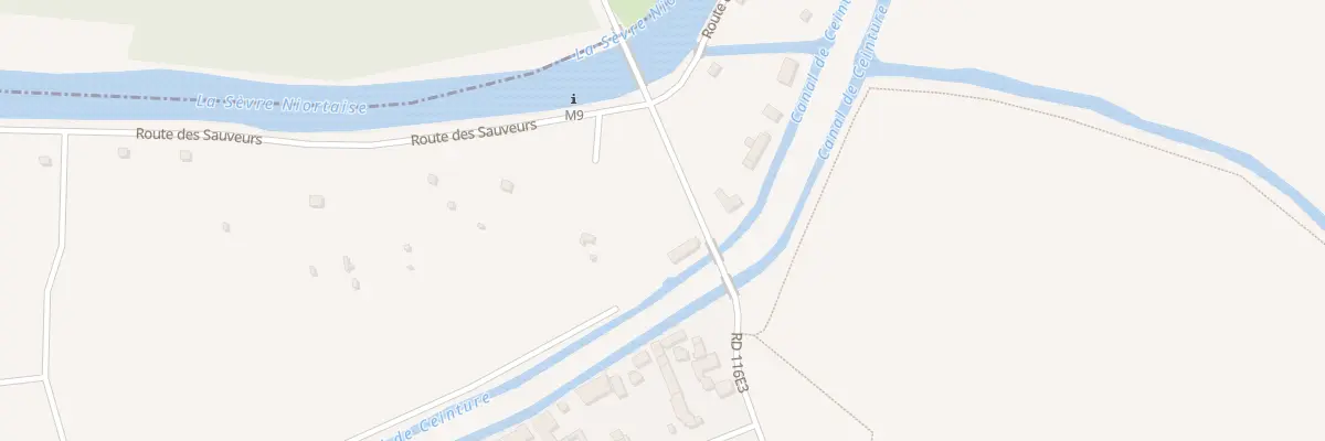 Plan du 1 Les Combrands à Taugon