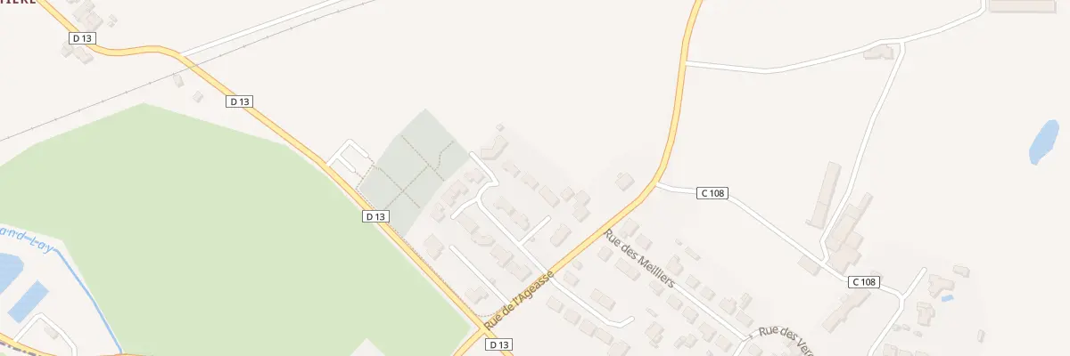 Plan du 8 Lot Saint-Martin à La Meilleraie-Tillay