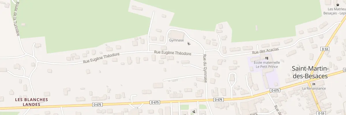 Plan du 1 Rue Eugène Théodore à Souleuvre en Bocage
