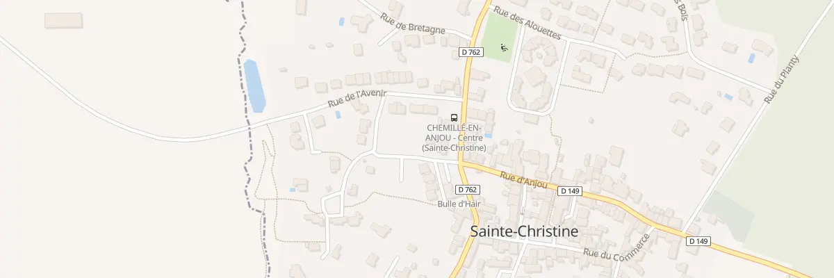 Plan du 6 Rue de l’Ilereau (Christine) à Chemillé-en-Anjou