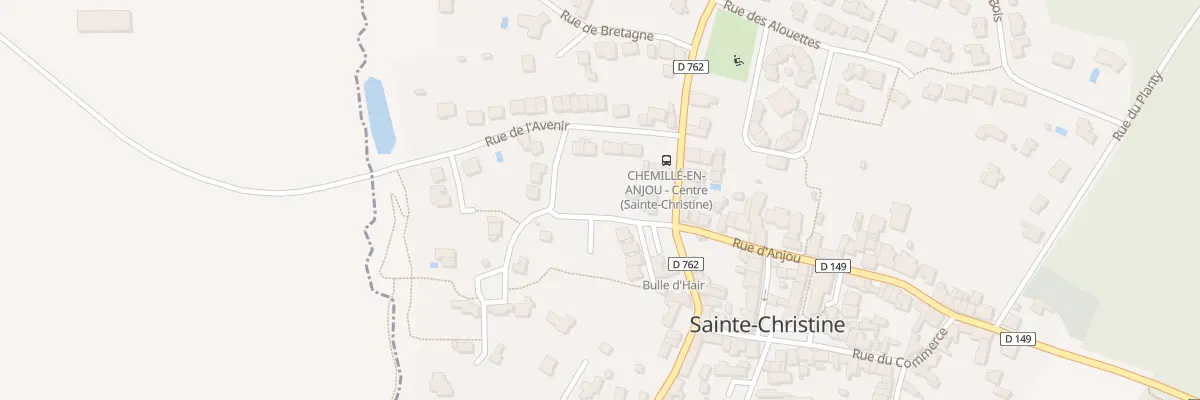 Plan du 8 Rue de l’Ilereau (Christine) à Chemillé-en-Anjou