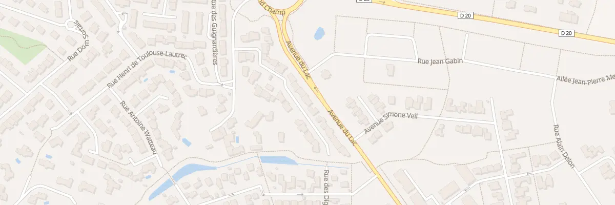 Plan du 17 Rue Marie Laurencin à Cholet