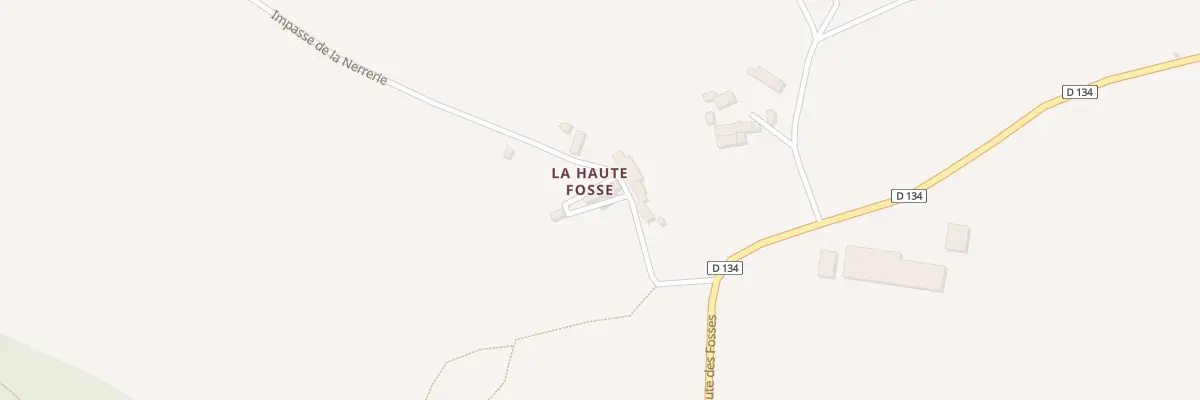 Plan du 5254 La Haute Fosse à Saint-Cyr-du-Bailleul