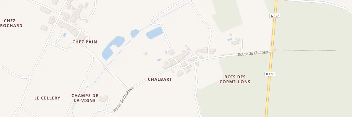 Plan du 22 Rte de Chalbart à Meursac