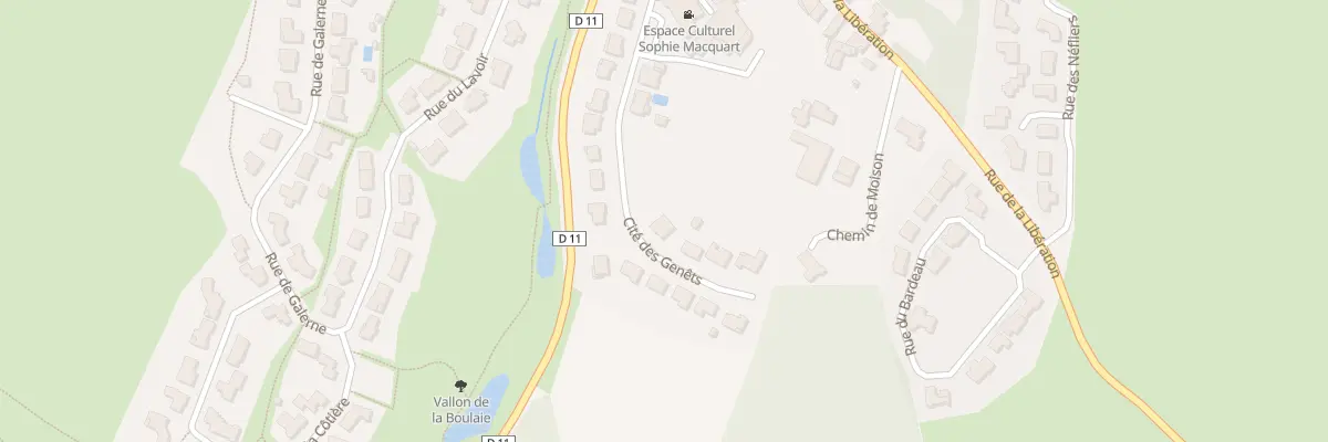 Plan du 5 Cité des genêts à Treize-Vents