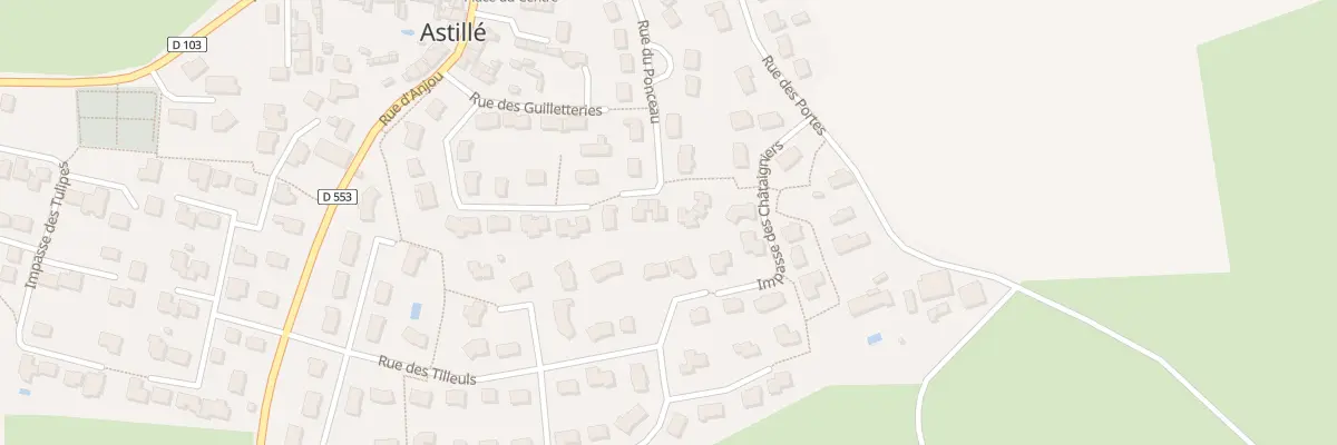 Plan du 19 Rue du Ponceau à Astillé