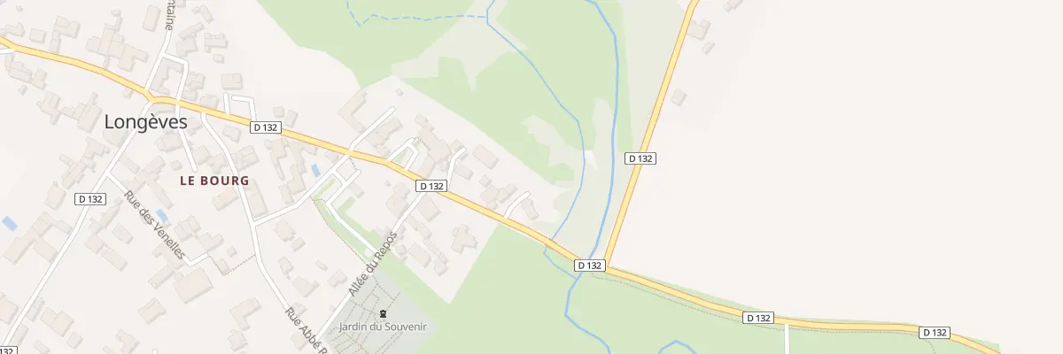 Plan du 41 Rue du Gen Belliard à Longèves