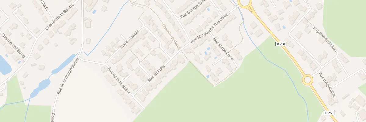 Plan du 20 Rue du Puits à La Tessoualle