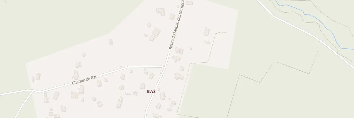 Plan du 59 Rte du Moulin des Gardères à Salles