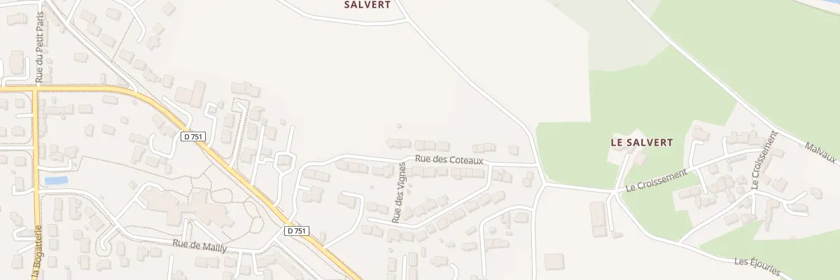 Plan du 5 Rue des Coteaux (Montjean Loir à Mauges-sur-Loire
