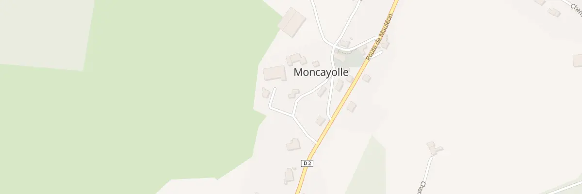 Plan du 84 Che du Presbytère à Moncayolle-Larrory-Mendibieu