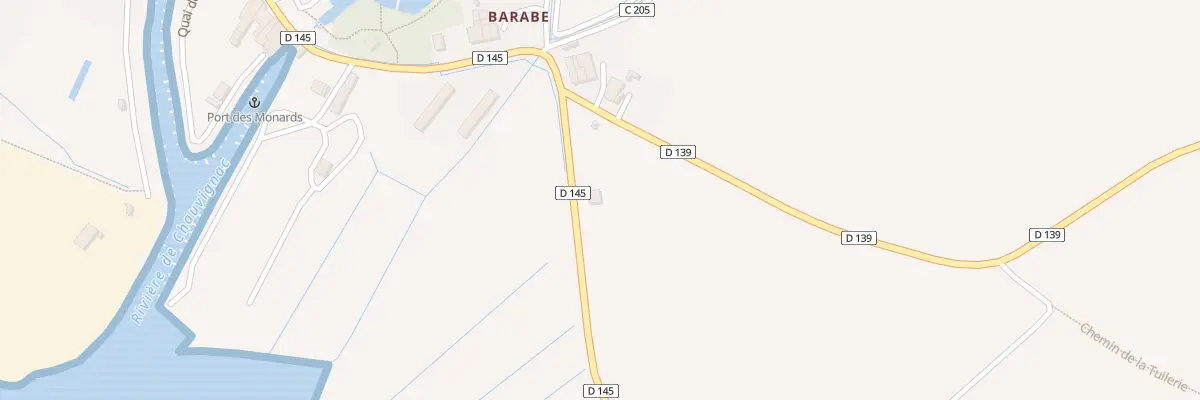 Plan du 37 Rte du Littoral à Chenac-Saint-Seurin-d’Uzet