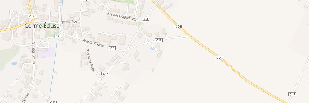 Plan du 22 Rue de l’Eglise à Corme-Écluse