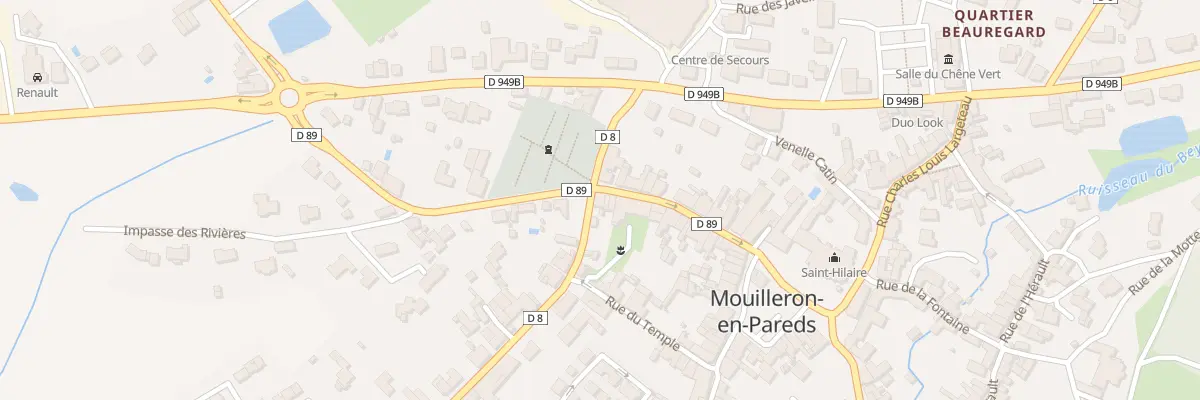 Plan du 25 Rue clemenceau à Mouilleron-Saint-Germain