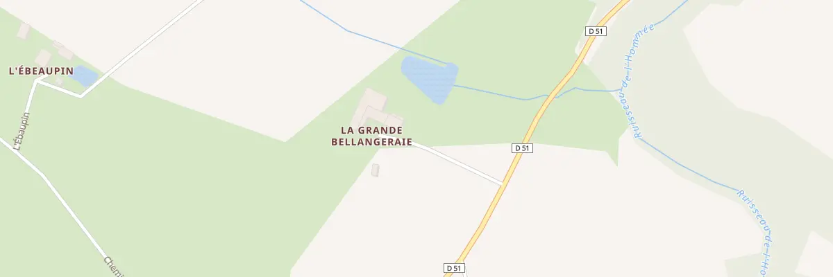 Plan du 5130 La Grande Bellangeraie à Erdre-en-Anjou