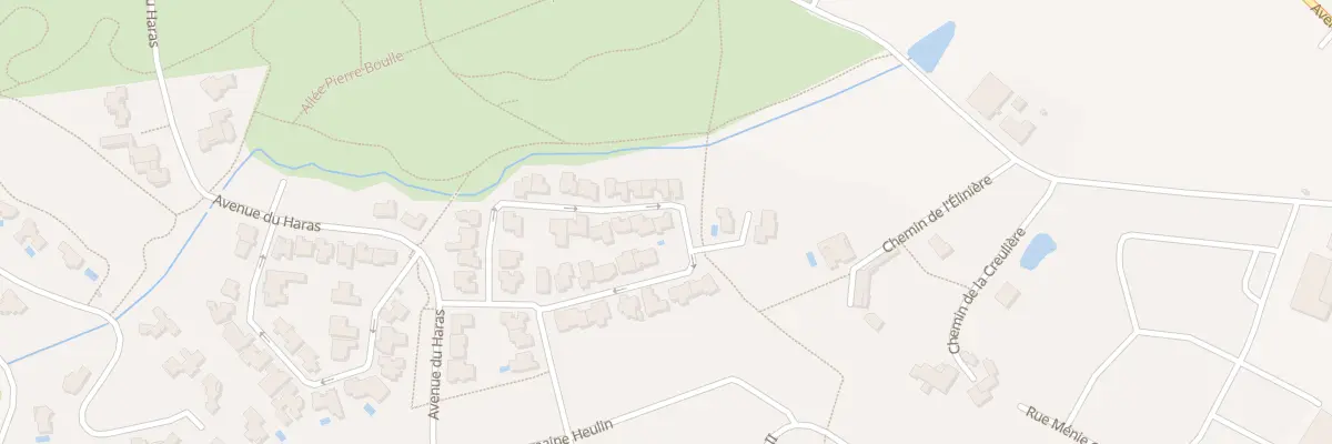 Plan du 20 Rue des hérissons à Cholet