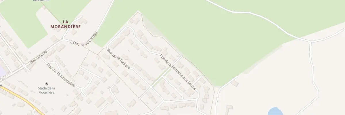 Plan du 24 Rue de la fontaine aux loups à Sèvremont