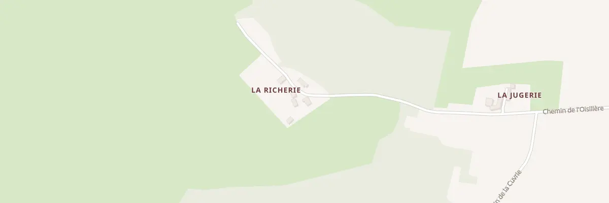 Plan du 619 Che de l’Oisillère à Saint-Germain-le-Guillaume