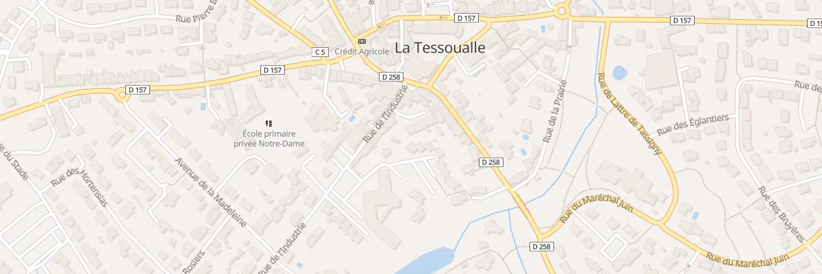Plan du 1 Cour de l’Hôtel Poupelin à La Tessoualle