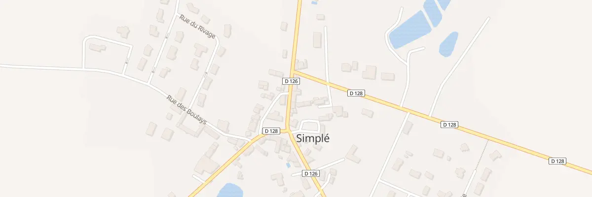 Plan du 4 Rue Saint Gilles à Simplé