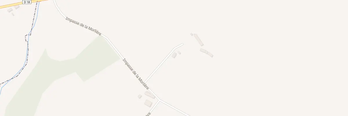 Plan du 261 La Resniere à Mantilly