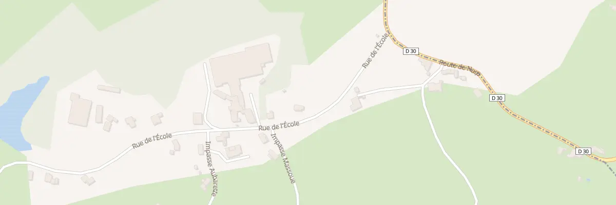 Plan du 862 Rue de l’Ecole à Orriule