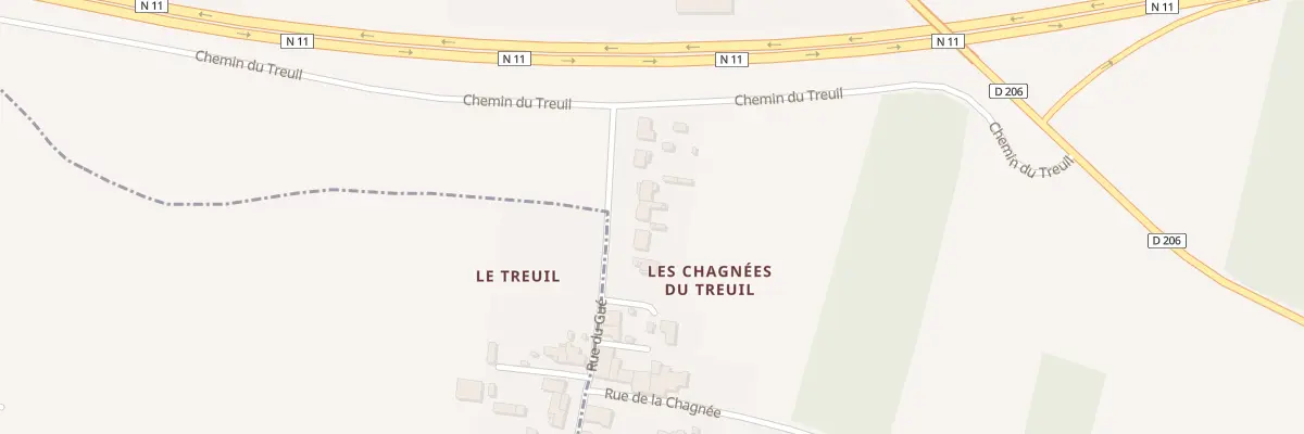 Plan du 7 Rue du Gué à Ferrières