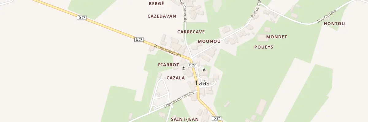Plan du 9391 Ple de l’Eglise à Laàs