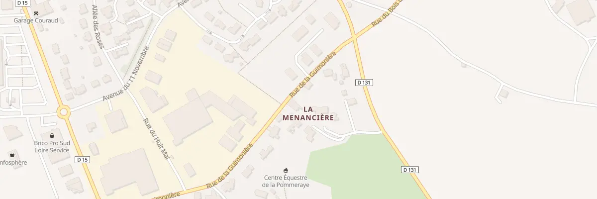Plan du 24 Rue de la Guimonière à Mauges-sur-Loire