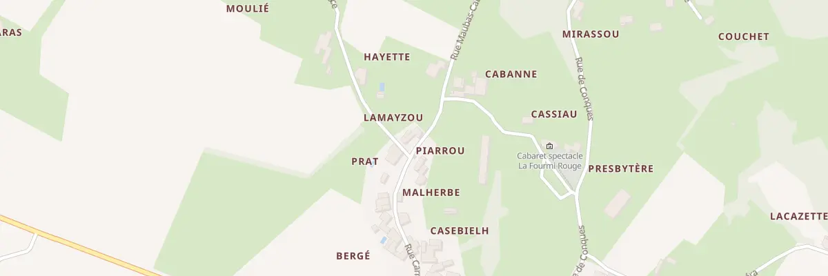 Plan du 5045 Village à Laàs