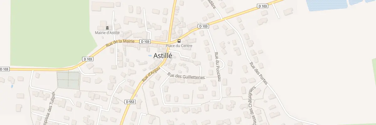 Plan du 15 Rue d’Anjou à Astillé