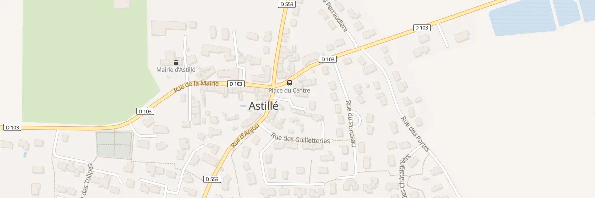 Plan du 4 Pl du Centre à Astillé
