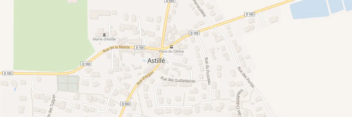 Plan du 4 Pl du Centre à Astillé