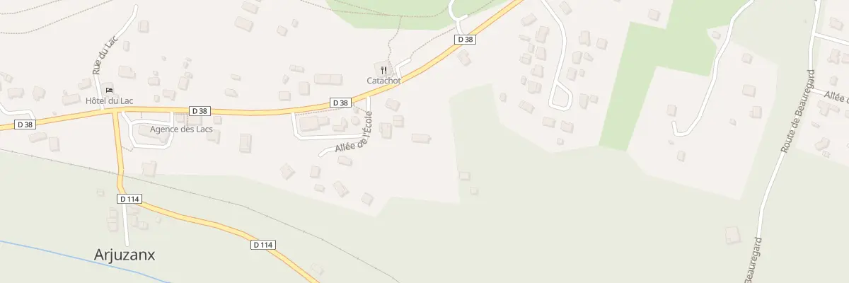 Plan du 14 Rte d’Arengosse à Morcenx-la-Nouvelle