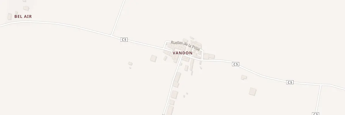 Plan du 5158 Vandon à Chambon
