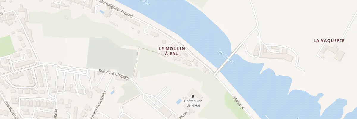 Plan du 4 Rue du Moulin à Eau à Mauges-sur-Loire