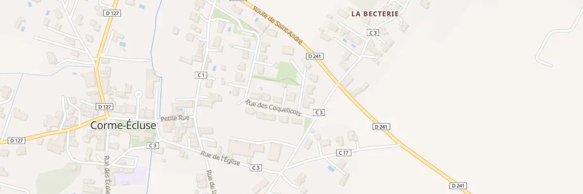 Plan du 19 Rue des Coquelicots à Corme-Écluse