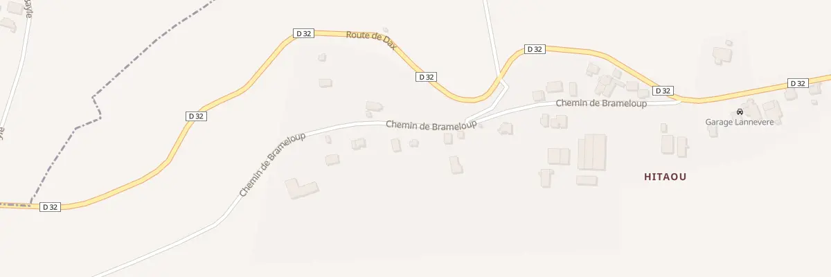 Plan du 331 Che de Brameloup à Montfort-en-Chalosse