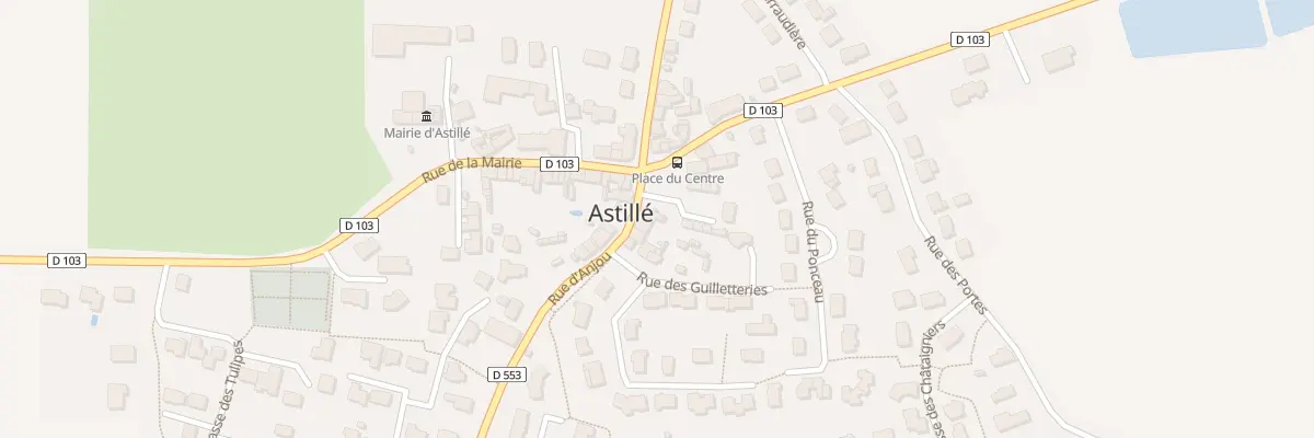 Plan du 1 Rue d’Anjou à Astillé