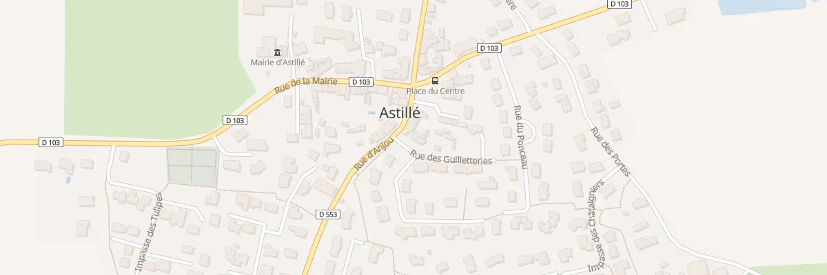 Plan du 7 Rue d’Anjou à Astillé
