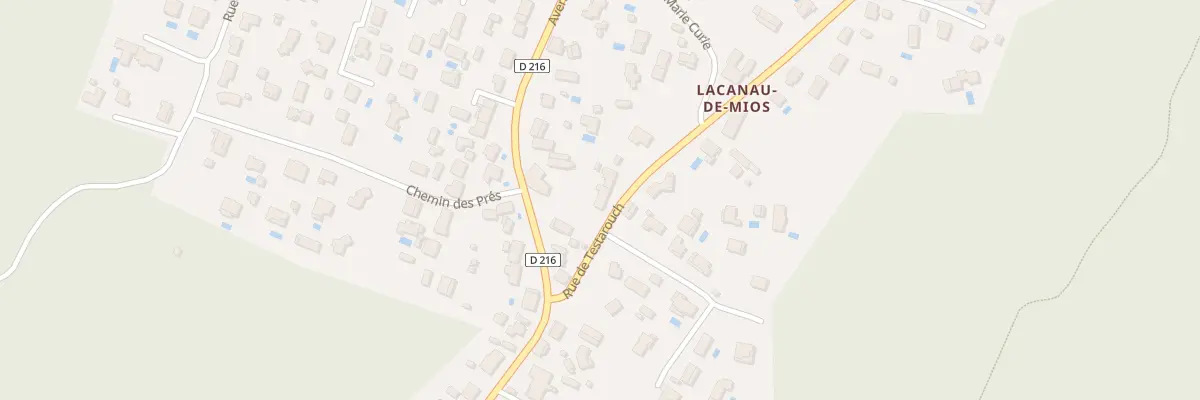 Plan du 1 Rue de Testarouch à Mios